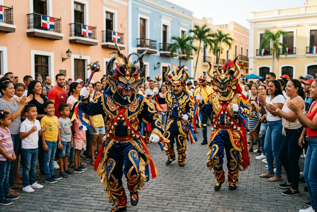 Dominican Carnaval celebration